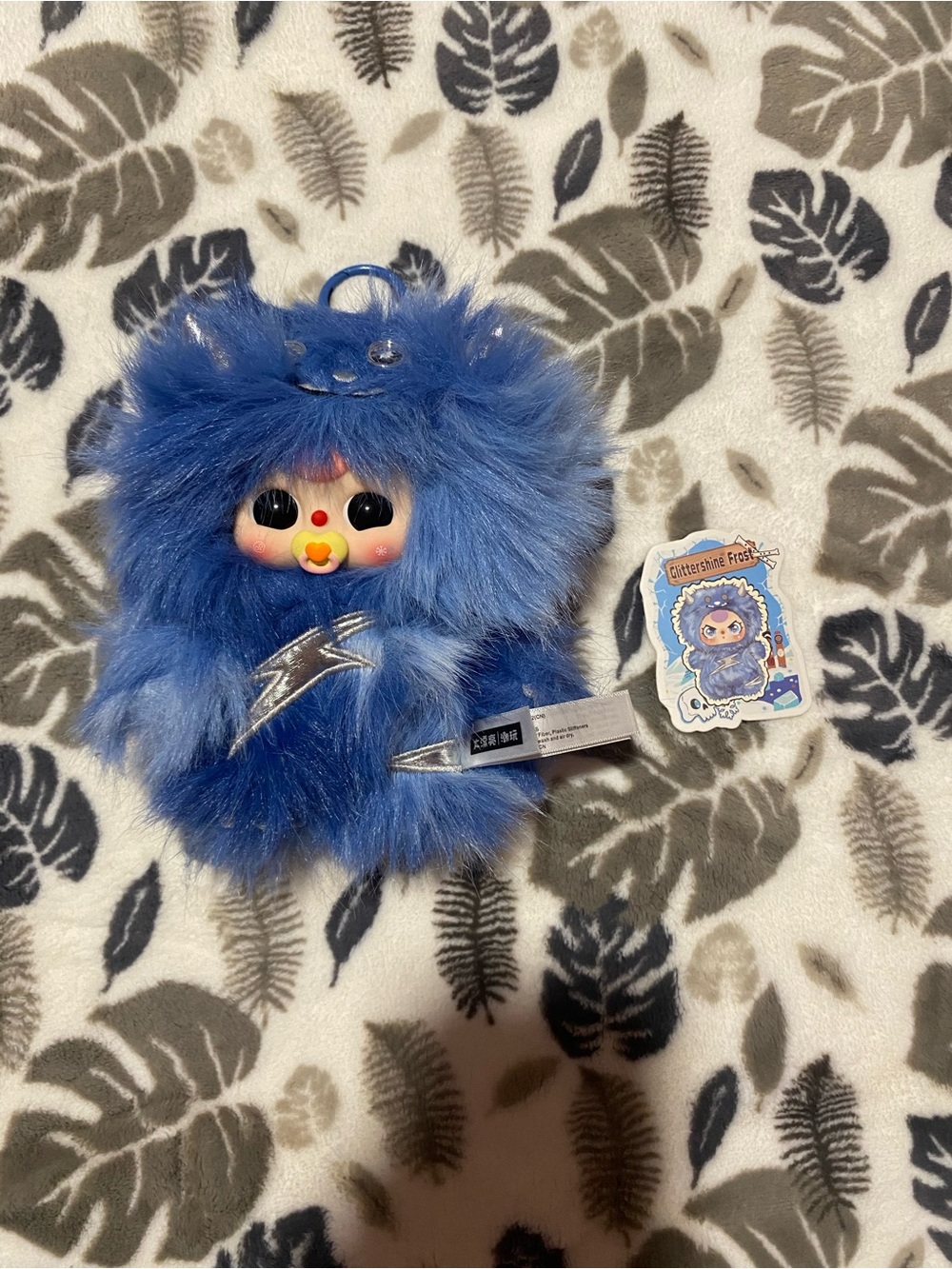 Baby three blue yeti